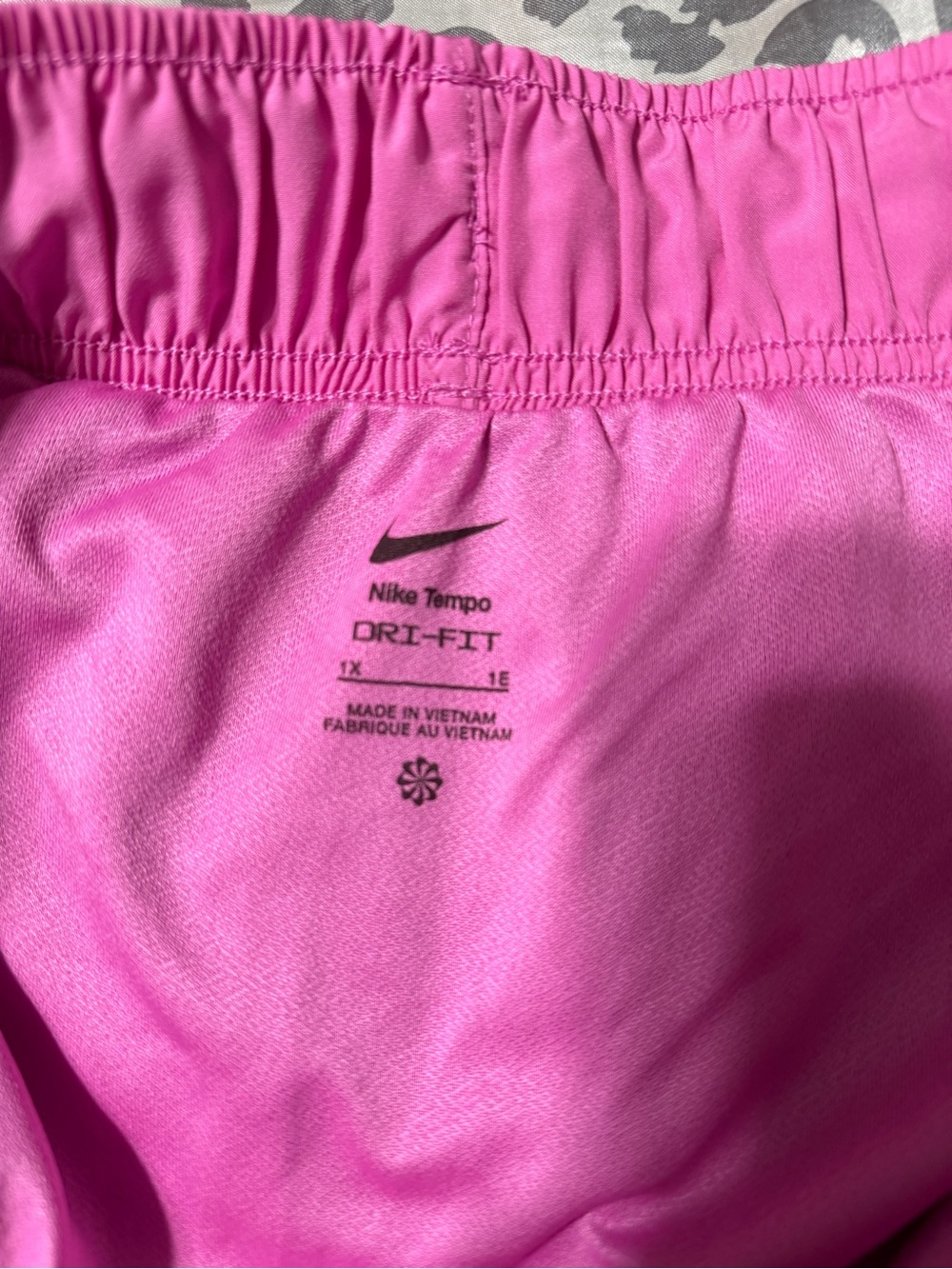 Nike Kids Pink Dri-FIT Tempo Shorts